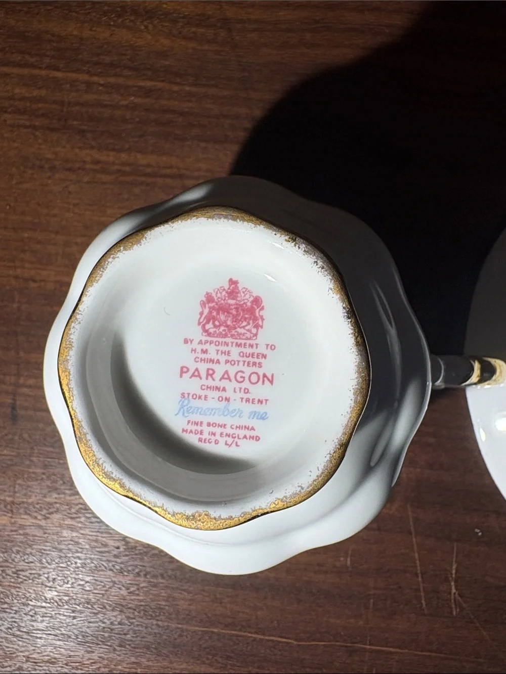 PARAGON teacup saucer